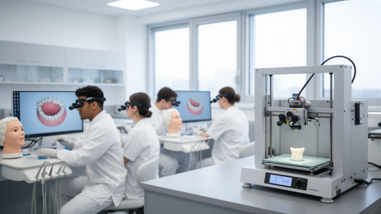 Dental Students Train on Full Digital Restoration Workflow From Day One