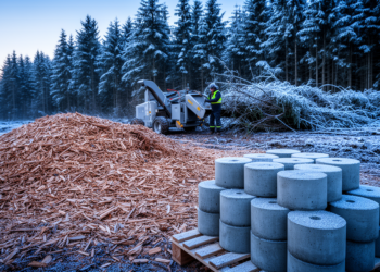 Forest residues could cut concrete's carbon footprint, but only with rigorous cold-region testing