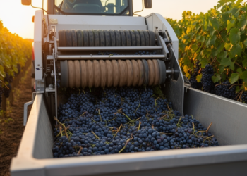 Engineers Build a Gentler Machine That Cuts Whole Wine Grape Clusters With Less Damage
