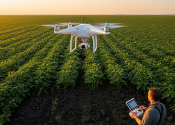 Two Drone Flights, One Better Forecast: Bare-Soil Imagery Boosts Soybean Yield Prediction
