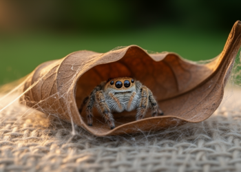Jumping spider shows two-stage sleep with REM-like state, study finds