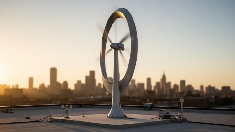 Vertical-Axis Wind Turbines Need Power, Noise and Load Designed Together, Review Finds