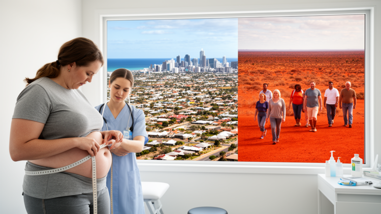 Central obesity prevalence differs across Australian remoteness areas