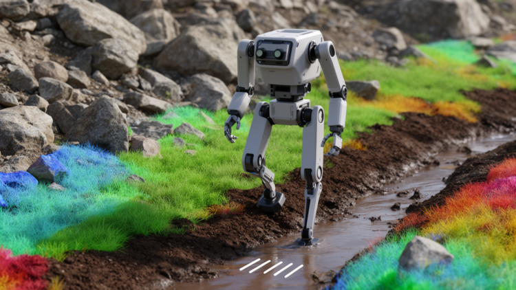 Semantic Labels Guide Terrain-Specific Humanoid Behavior in Simulation