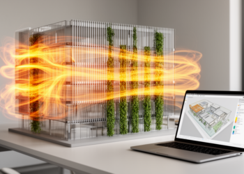 Physics-informed AI reduces operational CO₂ in façade design study