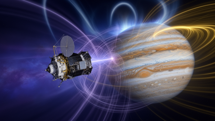 Juno reveals Jupiter’s layered plasma-wave defense against solar wind