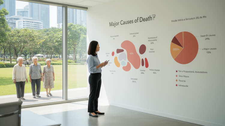 WHO decomposition links Singapore’s longevity gains to fewer major-disease deaths