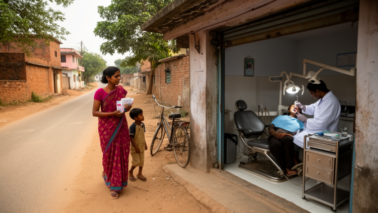 Barriers to oral healthcare and patterns of service utilization in rural Lucknow: a mixed-methods household study