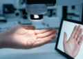 Vision Transformer pipeline improves palmprint images in 100-image study