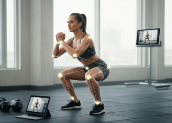 Lightweight pose model recognizes fitness actions and counts repetitions accurately
