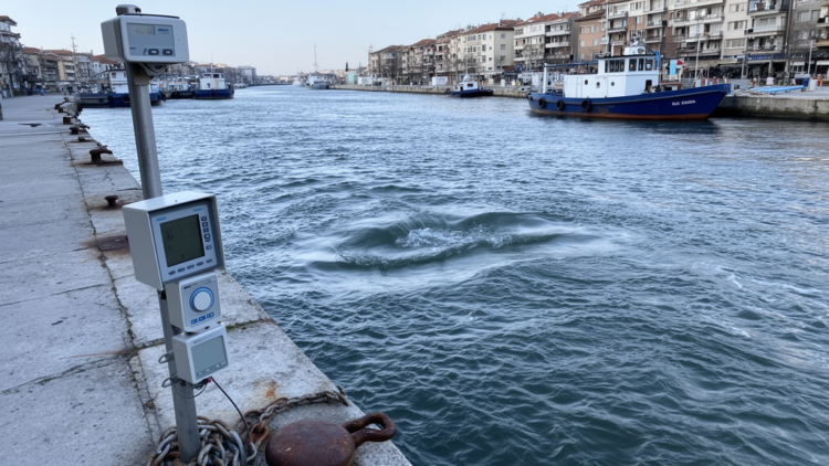 Varna canal measurements reveal hazardous short-period water oscillations