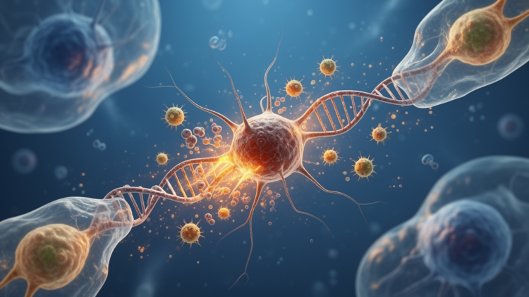 Aging DNA alarm links cellular stress to persistent brain inflammation