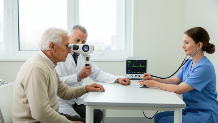 Vision decline linked with greater coronary event risk in older adults