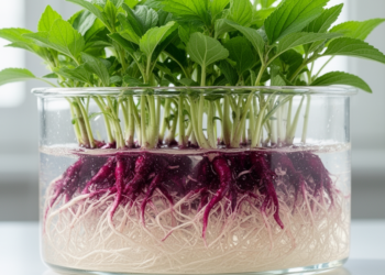 Hairy-root perilla yields more shikonin and comparable luteolin