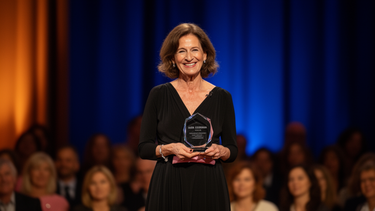 Laura Esserman Wins 2026 AIM-HI Beacon Award for Breast Cancer Leadership