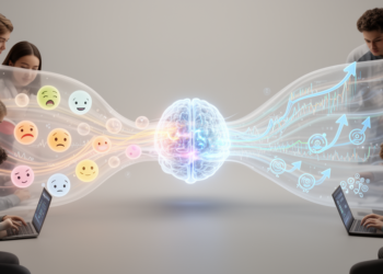 Dual-Channel AI Model Links Sentiment, Performance and Educational Tool Adoption