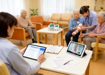 Scoping review finds fragmented digital health evaluations in long-term care homes