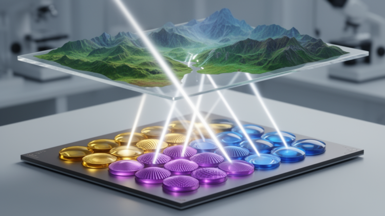Heterogeneous metalens array widens light-field XR displays