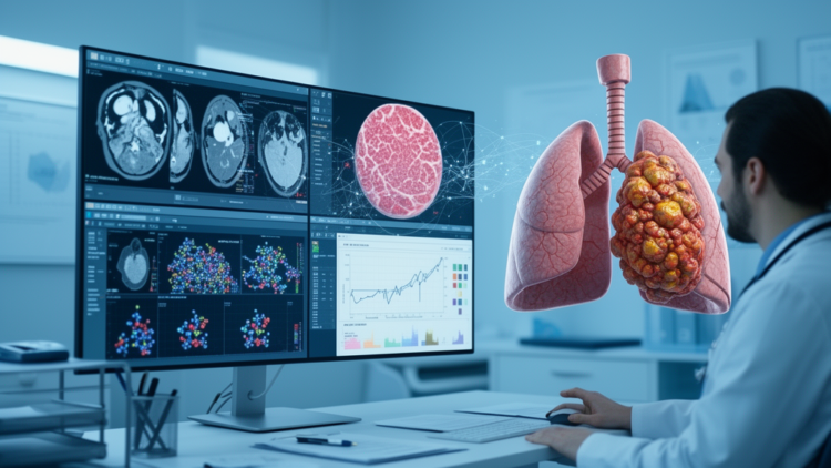 Retrospective study finds multimodal AI improves immunotherapy outcome prediction in advanced lung cancer