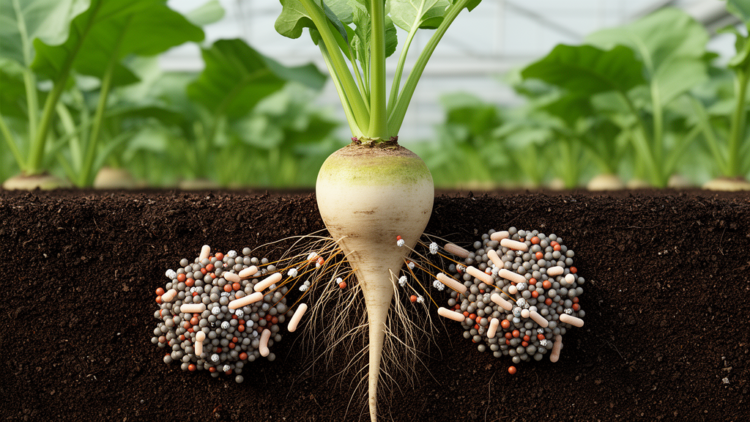 Dual-strain bacteria and nano-NPK boost sugar beet yields