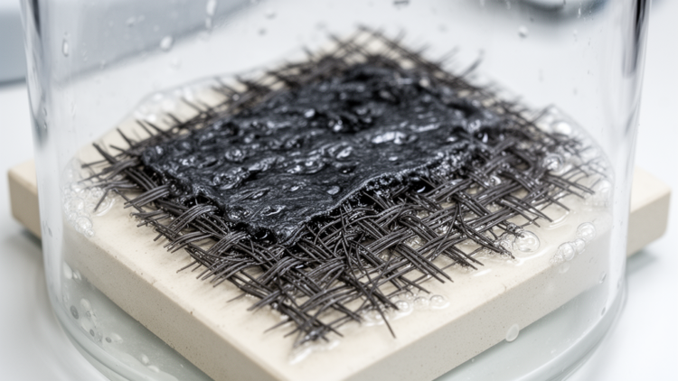 Experimental method deconstructs pDCPD composites while preserving reinforcing fibers
