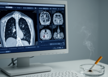 Smoking shows limited direct association with metastatic lung adenocarcinoma radiomics