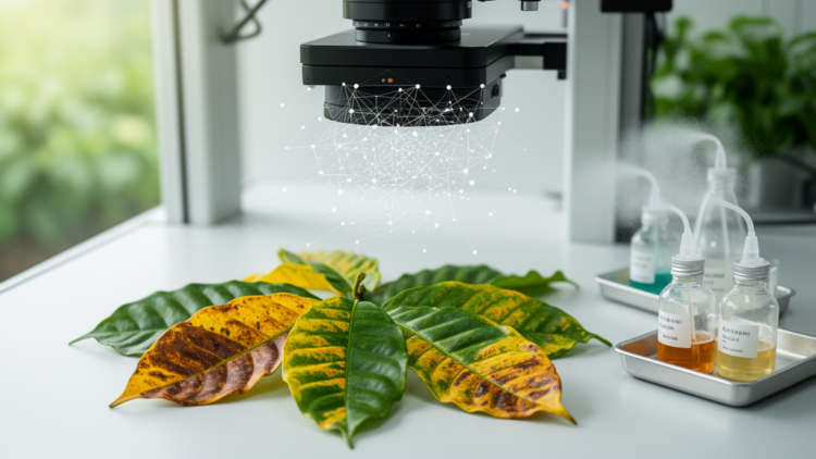 Vision transformer identifies coffee leaf nutrient deficiencies and treatment rules