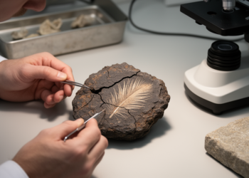 Coprolite study reveals extinct bird feathers linked to extinction survival