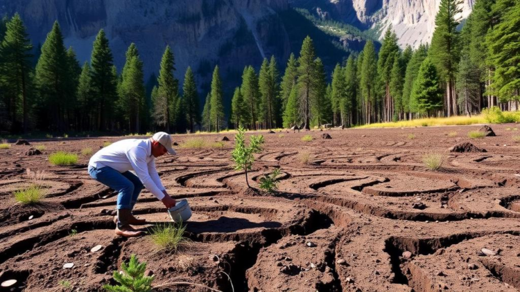 Scientists replant Yosemite's Tuolumne Meadows in race to revive degraded soil