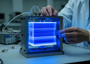 Magnetic-field test predicts lifetime of blue phosphorescent OLEDs