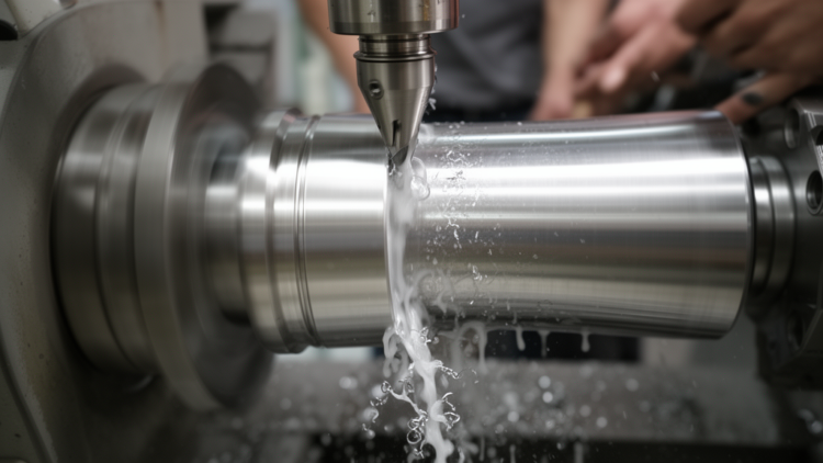 Nanoparticle-Infused Cutting Fluids Cut Heat and Force in Stainless Steel Turning