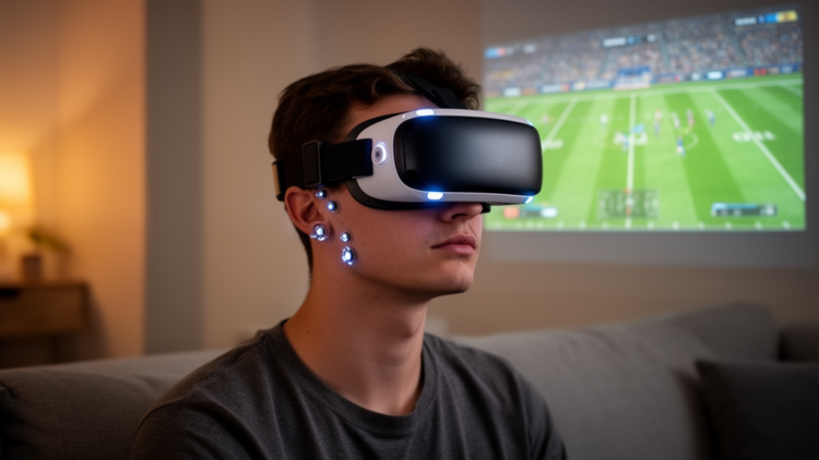 AI Fuses Video, Audio, EEG and Gaze to Measure Real-Time VR Football Immersion