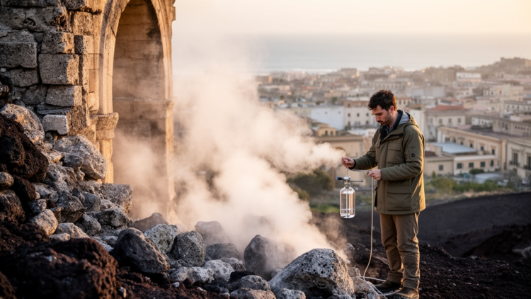 Volcanic carbon isotope fingerprints reveal hidden gas sources in Pozzuoli's urban air