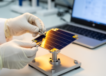 Circulation-Inspired Algorithm Cuts Error in Solar Cell Parameter Estimation