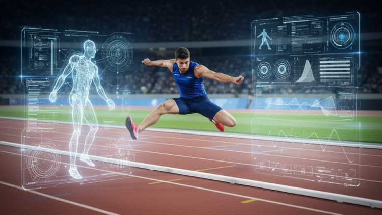 Deep learning system scores long jump technique and lifts student performance