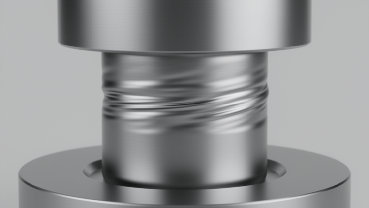 Adaptive Sliding Reduces Press Power for Metal Deformation