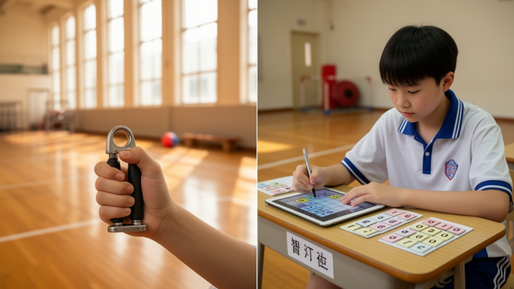 Muscle Strength Linked to Working Memory and Shifting in Chinese Teens
