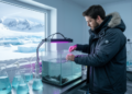 Blocking UV light boosts sulfur emissions and new particle formation in Antarctic seawater experiments