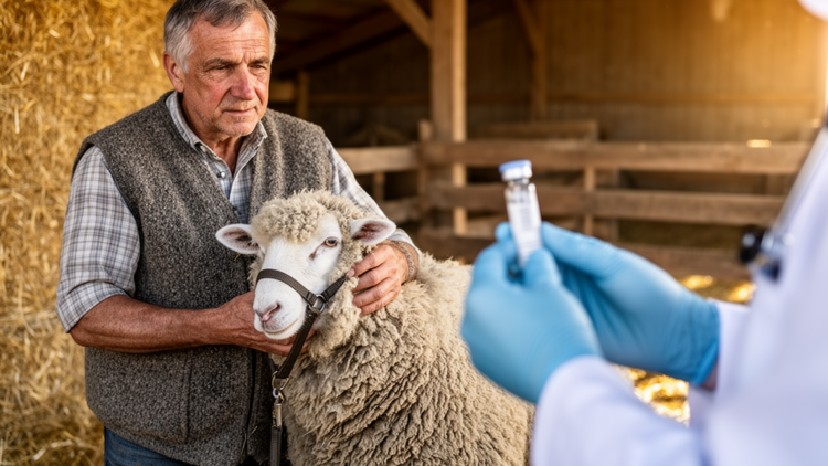 Rare parotid abscess traced to brucellosis in a sheep farmer