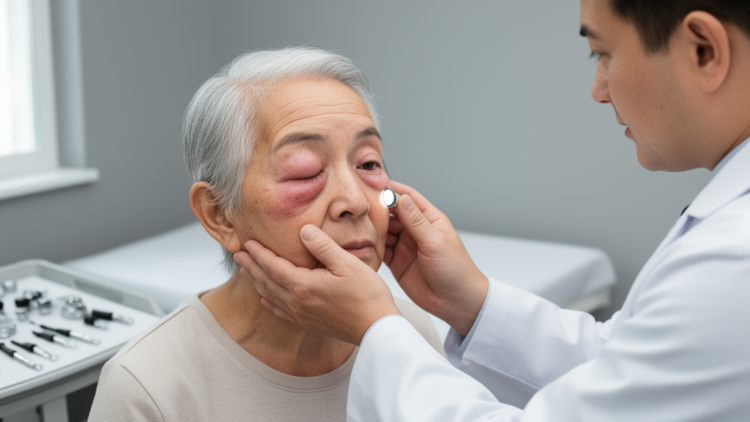 Orbital Mantle Cell Lymphoma Often Presents as Eyelid Swelling, 15-Year Study Finds