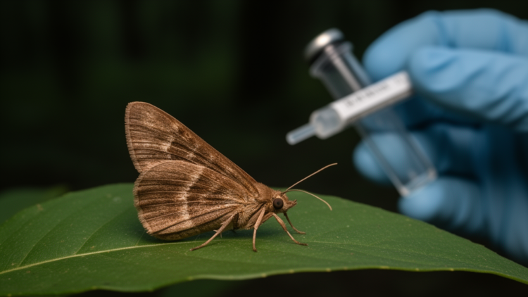 Snout moth Hypena nakajimai recorded in Korea for the first time with DNA evidence