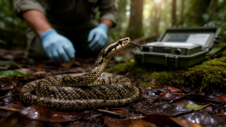 Amazonian Lancehead Snakes Reveal Tongue Worm Parasites Lurking Beyond the Lungs
