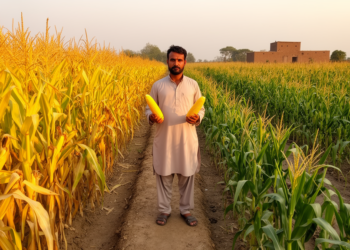 Yellow Maize Cross Shows 15 Percent Heterosis in Pakistani Hybrid Trial
