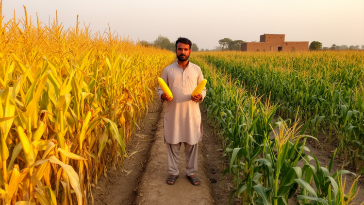 Yellow Maize Cross Shows 15 Percent Heterosis in Pakistani Hybrid Trial