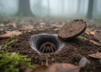 Three New Trapdoor Spider Species Mark the First Record of an Ancient Family in China