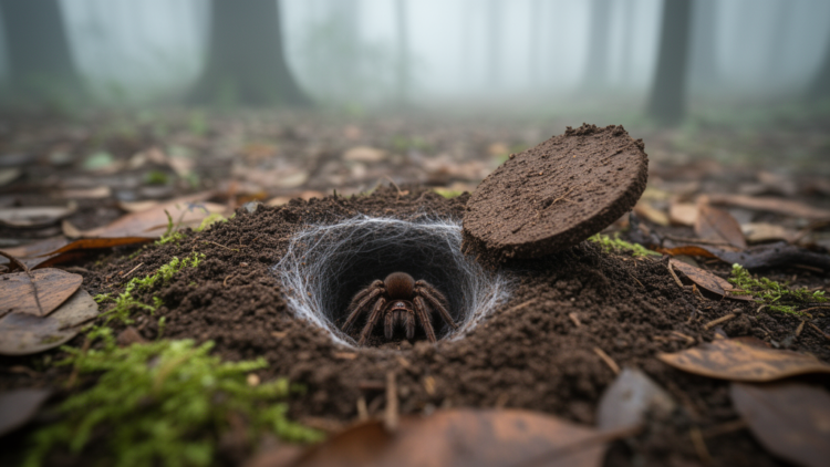 Three New Trapdoor Spider Species Mark the First Record of an Ancient Family in China