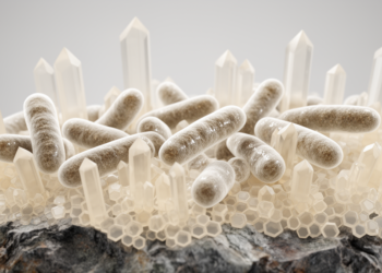 Bacterial Surface Chemistry Steers Hydroxyapatite Crystal Formation, Study Finds