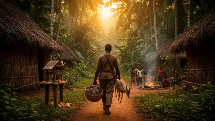 Land Use History and Local Beliefs Shape Animal Contact in Congo Forest