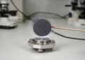 PMS-PZT ceramic hits 1.13 m/s vibration with only 20 °C heating