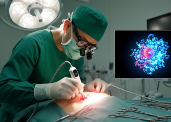 Smart molecular probe aims to make hidden breast cancer cells glow during surgery